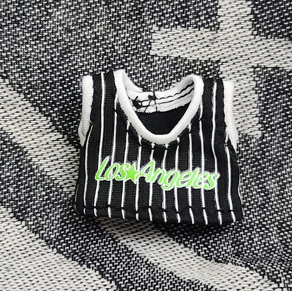 Rainbow High Junior High Top Jade Hunter Black White Stripe Jersey Tank Clothes